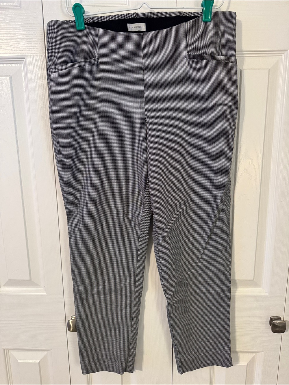 Van Heusen Men’s Pinstripe Gray Dress Pants
